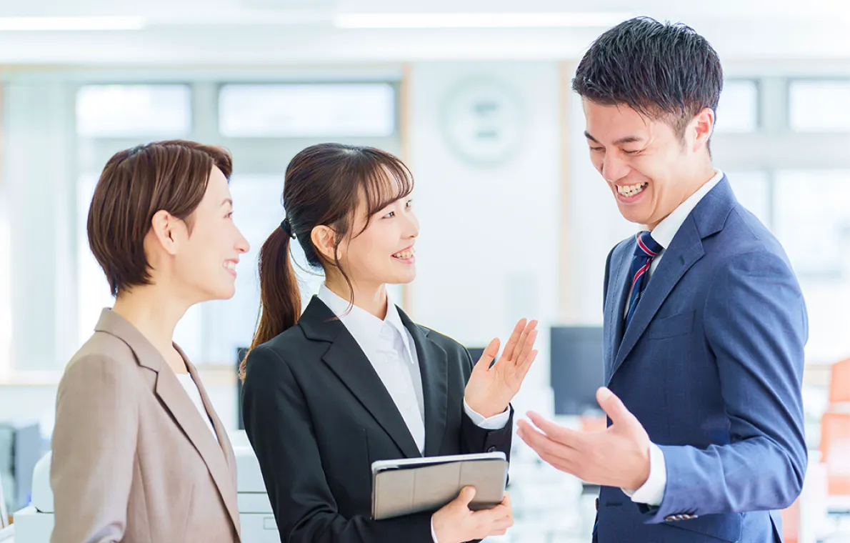 新人がチームの一員になるきっかけに